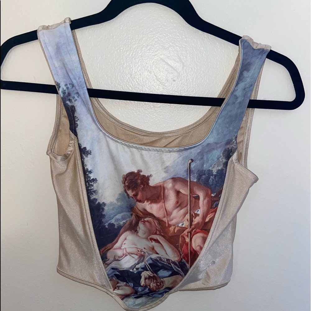 Renaissance corset top